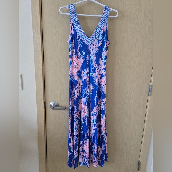NWT Lilly Pulitzer Madsen Midi Dress (XS) - Picture 4 of 6